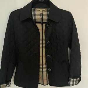 Black Burberry Jacket XS